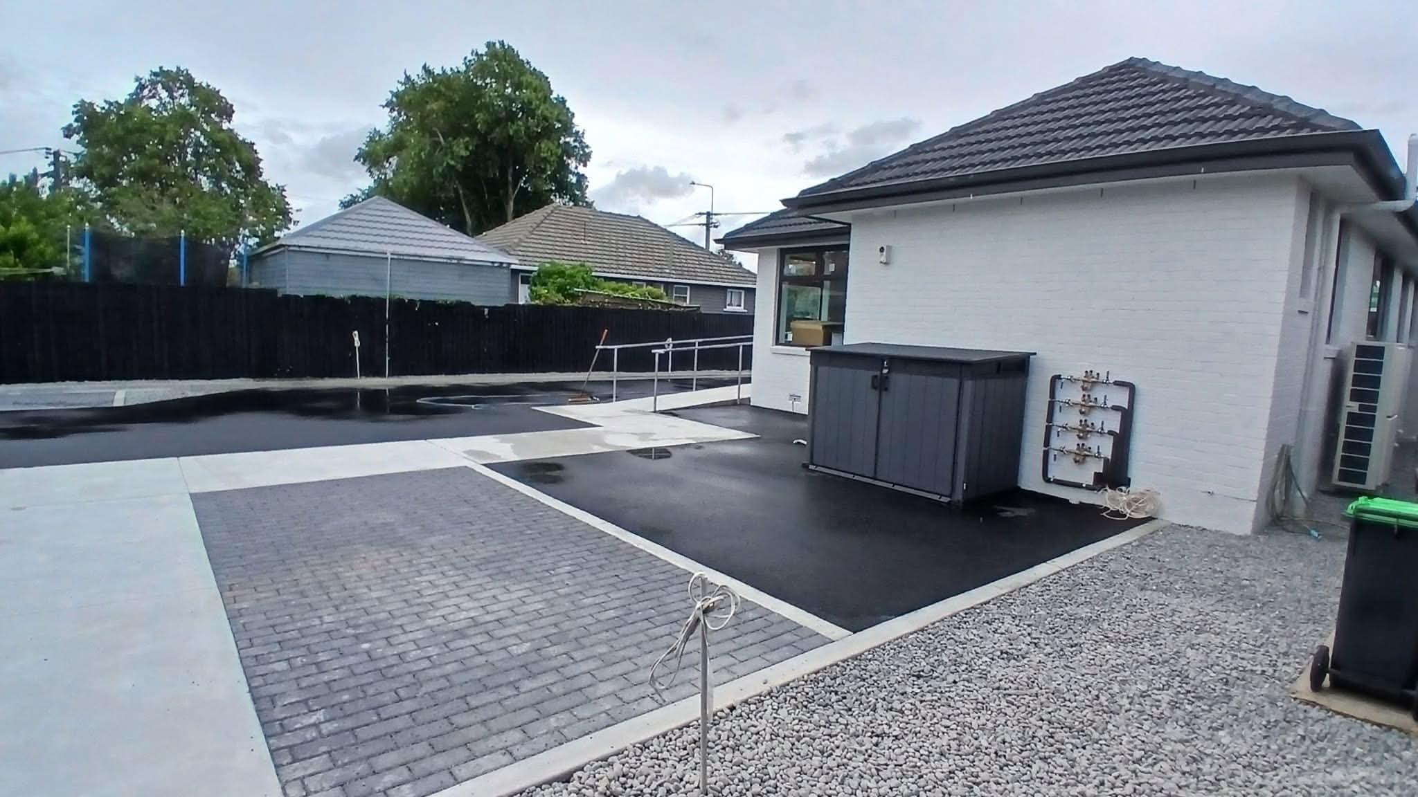 Asphalt driveways