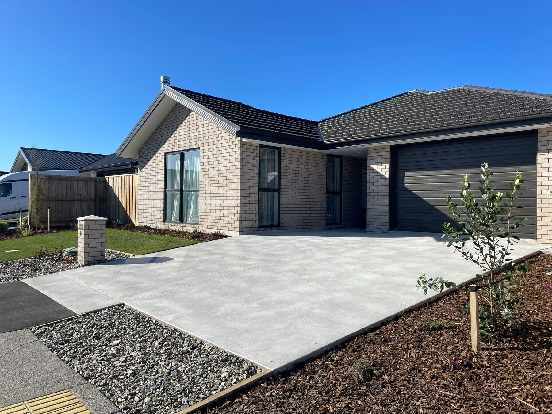 Concrete driveways