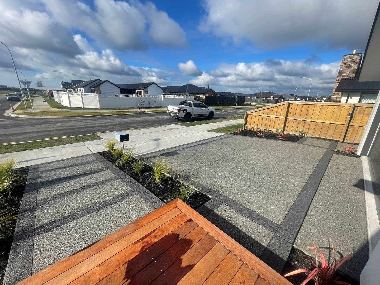Concrete driveways